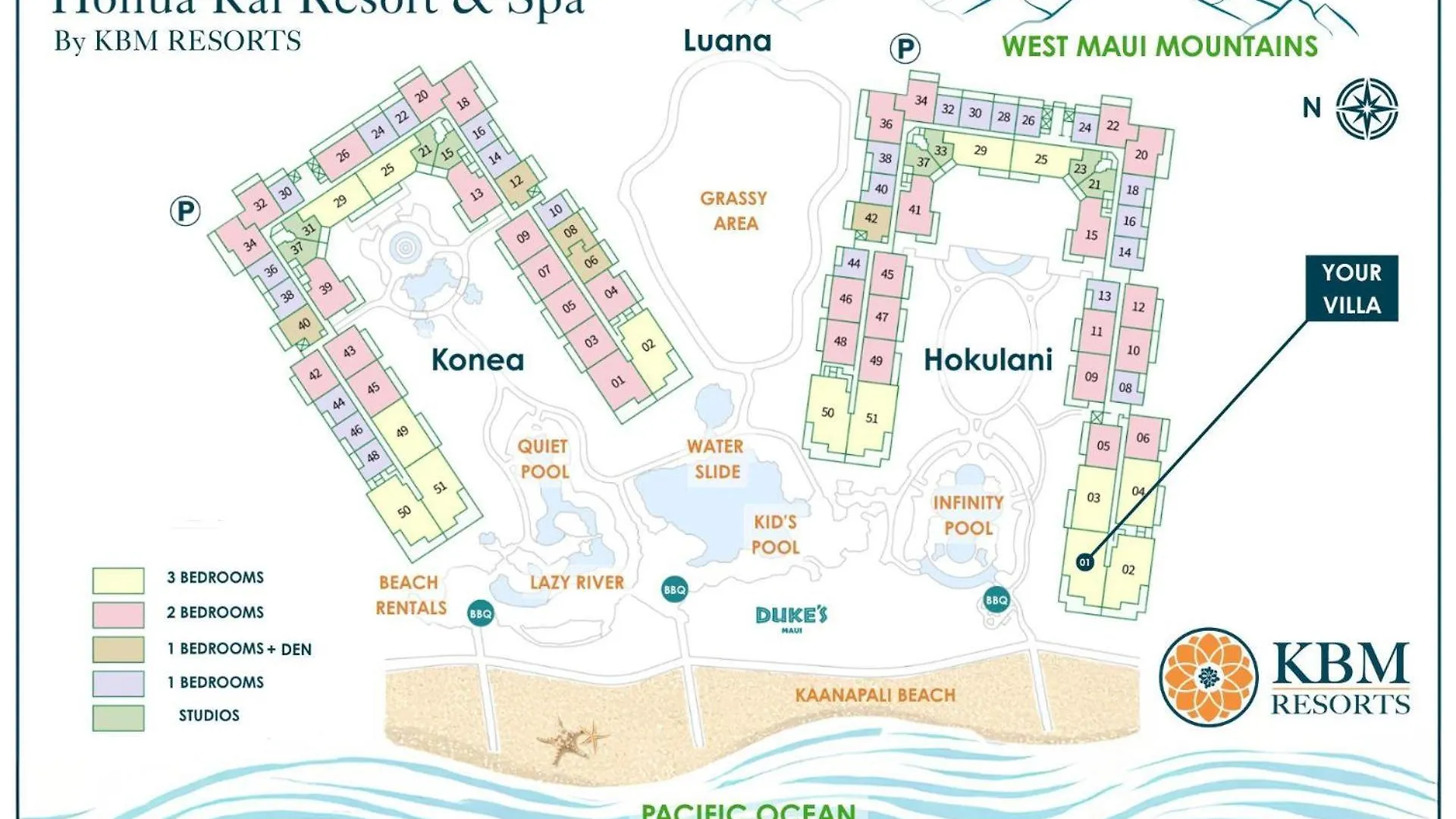 Apartmán Kbm Resorts - Free Car - Honua Kai Hokulani - Oceanfront - 11-Bedroom Condo Private Bbq On Balconies Hkh-201 Hkh-203 Hkh-204 Hkh-211 Kaanapali